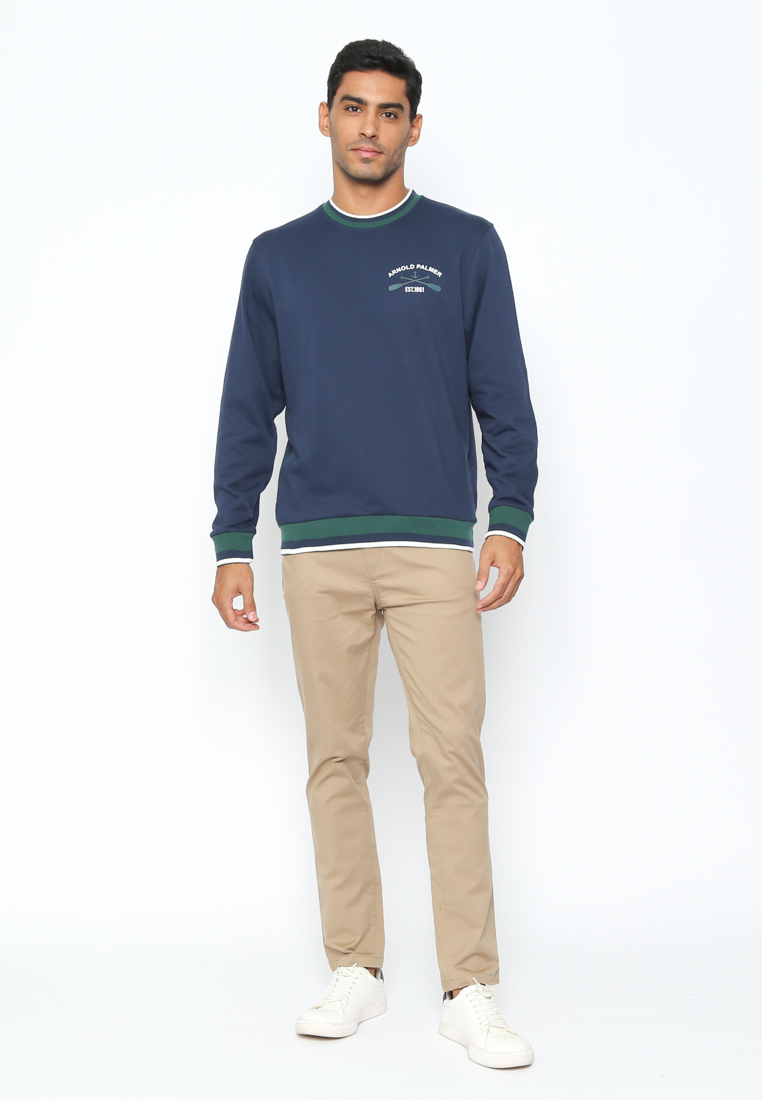 Navy Contras Logo Sweatshirt