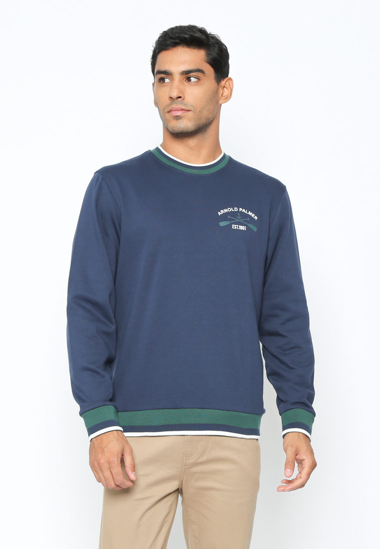 Navy Contras Logo Sweatshirt