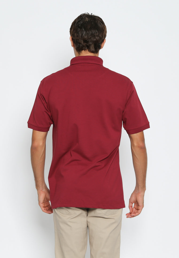 Maroon Polo Shirt Modern Fit