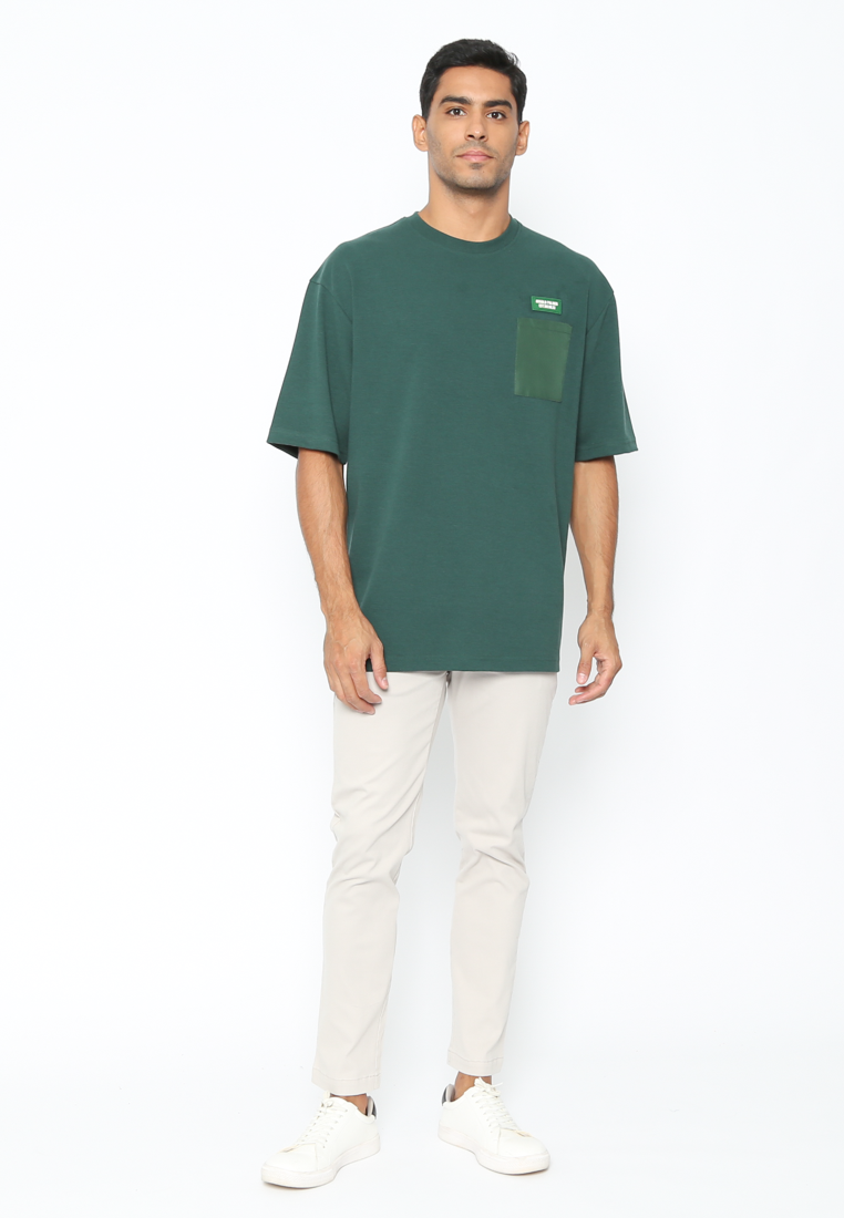 Men's Short Sleeve Green Tee