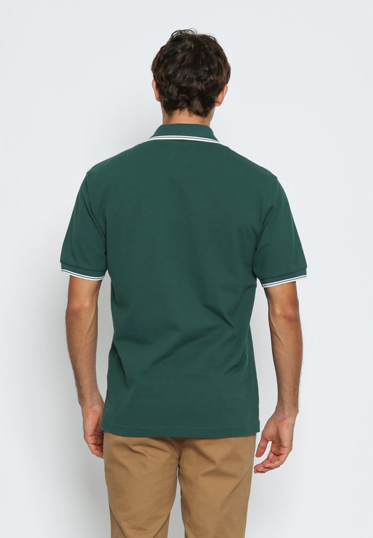 Green Short Sleeve Polo Shirt