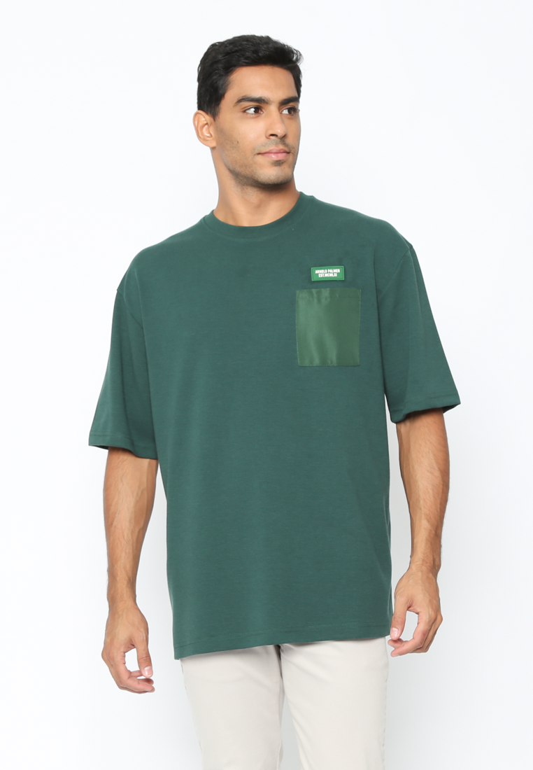 Men's Short Sleeve Green Tee