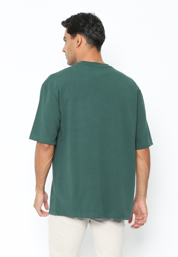 Men's Short Sleeve Green Tee