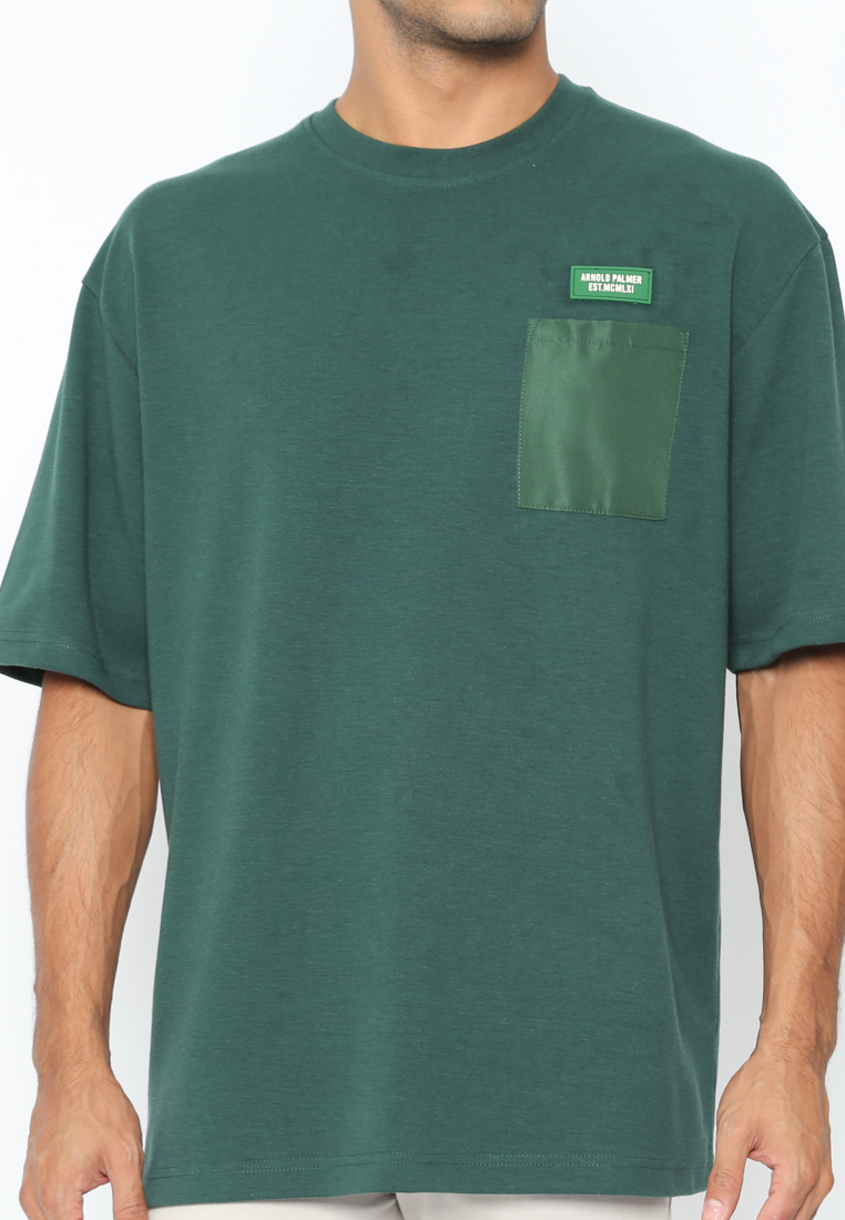 Men's Short Sleeve Green Tee