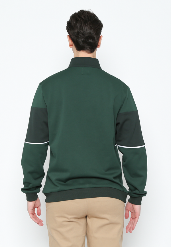 Green Long Sleeve Sweatshirt For Men