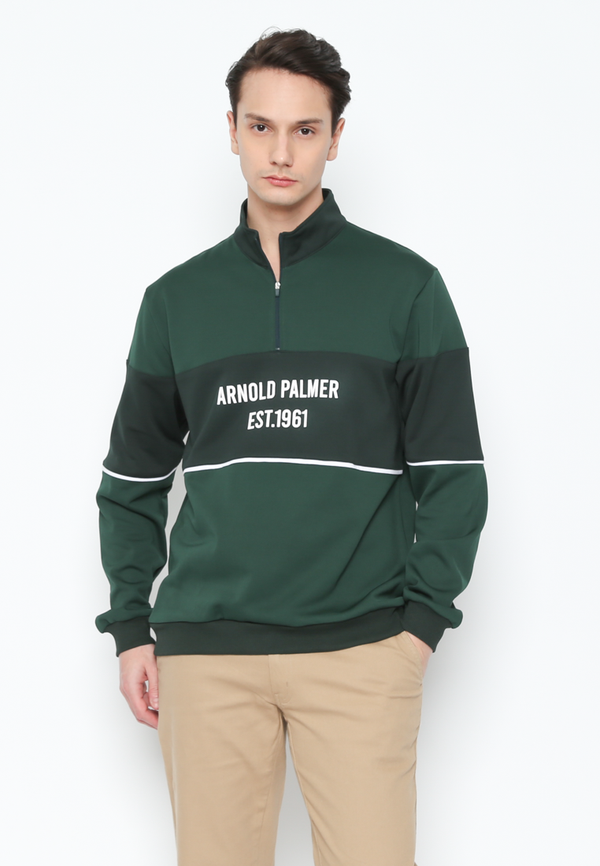 Green Long Sleeve Sweatshirt For Men