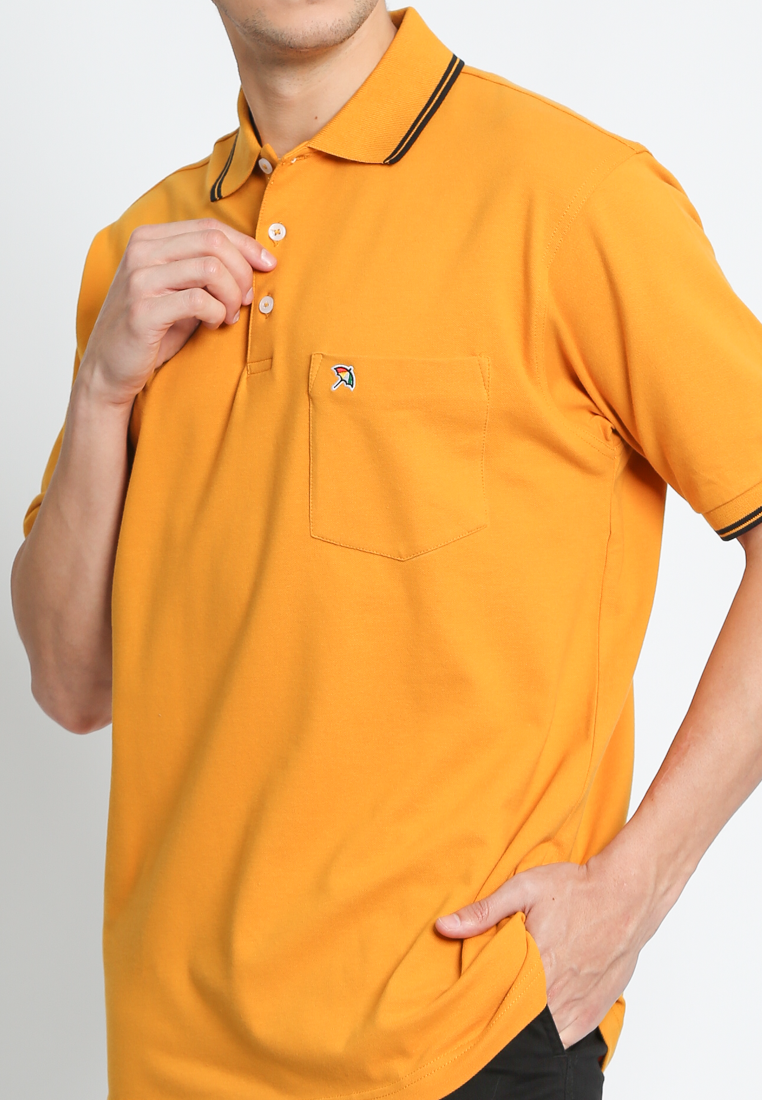 Mustard Polo Shirt Regular Fit