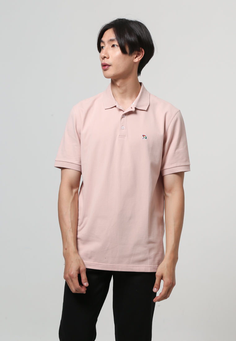 Pink Modern Fit Polo Shirt