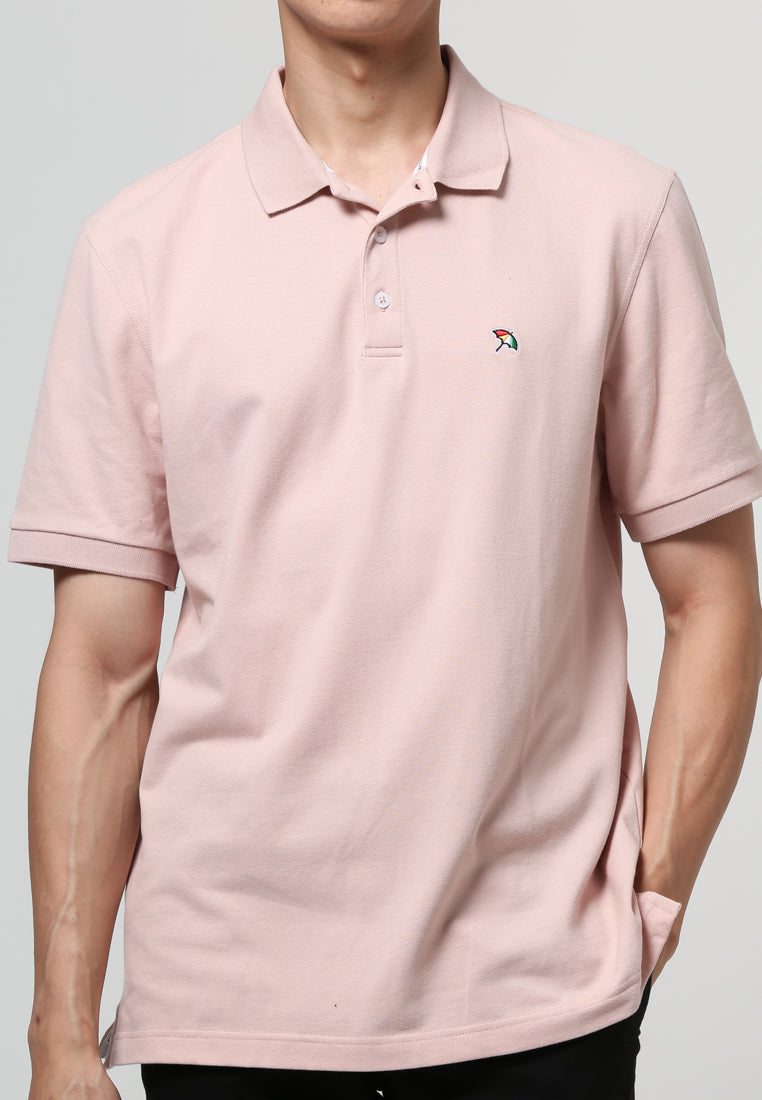 Pink Modern Fit Polo Shirt
