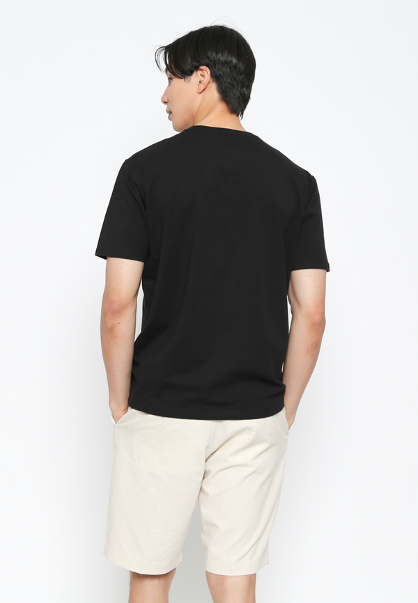 Black Men's Short Sleeve T-shirt