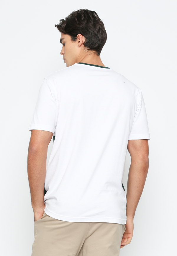 Men'S White Short Sleeve T-Shirt