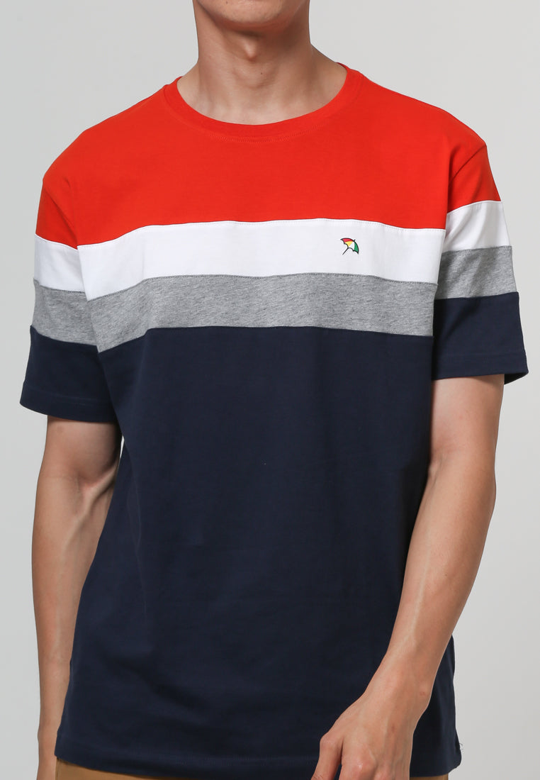 Multi Color Blocking Tshirt
