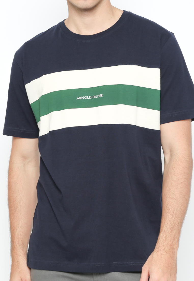 Men's Navy Blue Short Sleeve T-Shirt