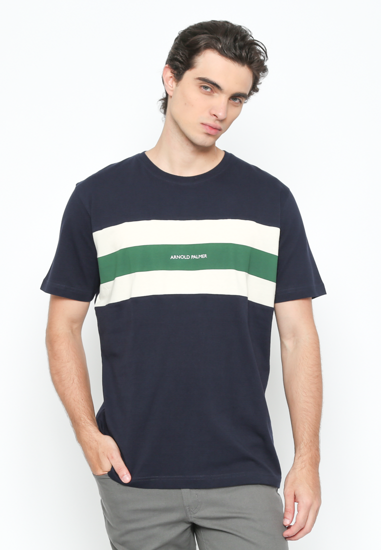 Men's Navy Blue Short Sleeve T-Shirt