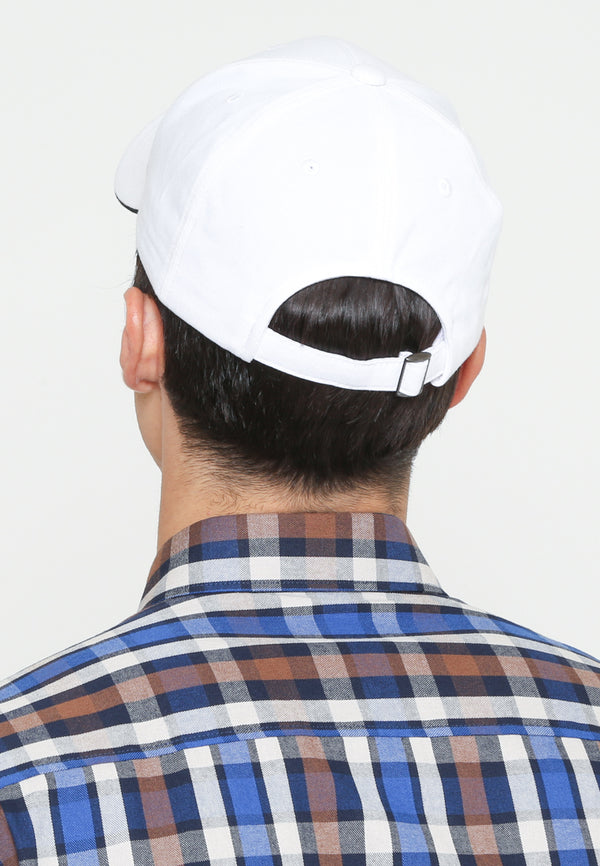 Men's White Casual Hat