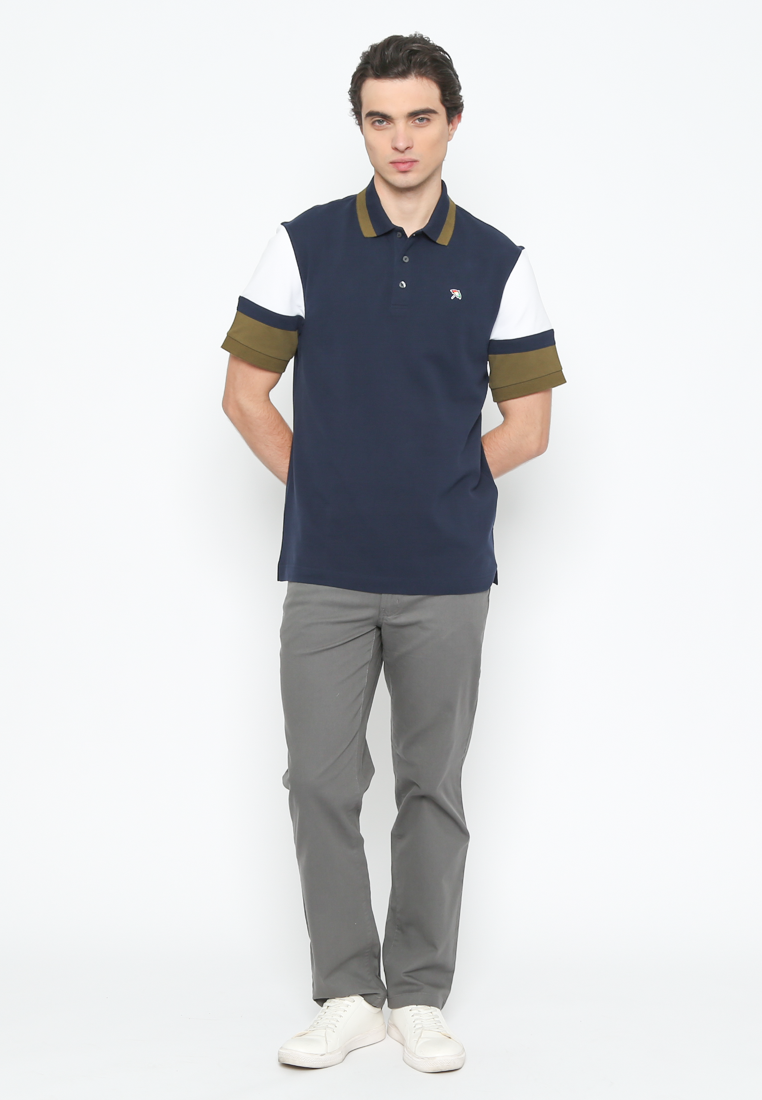 Men's Navy Short Sleeve Polo Shirt