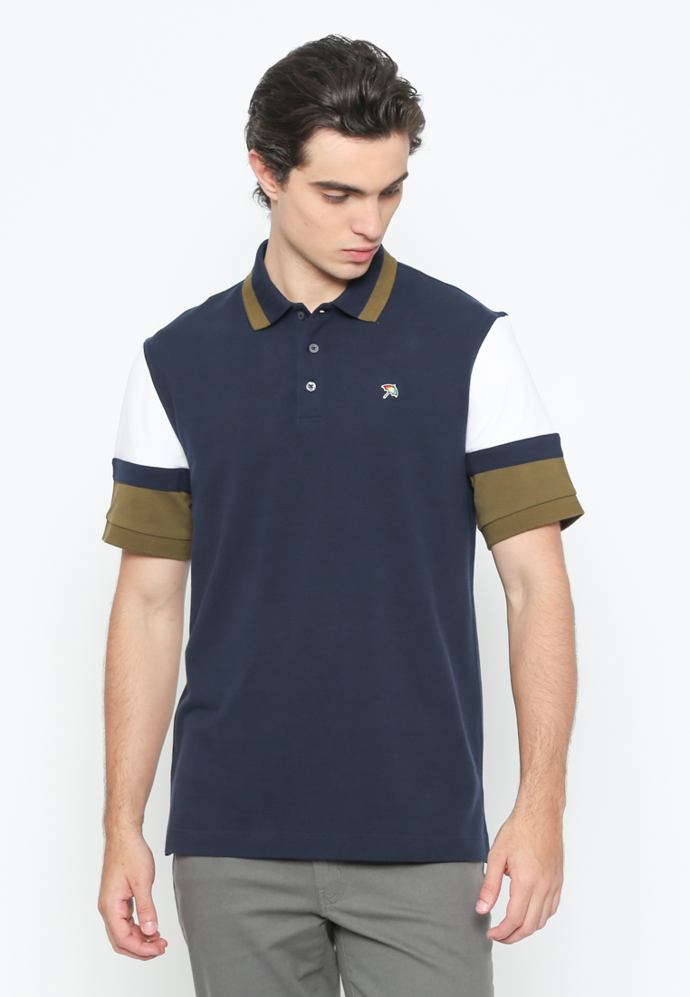 Men's Navy Short Sleeve Polo Shirt