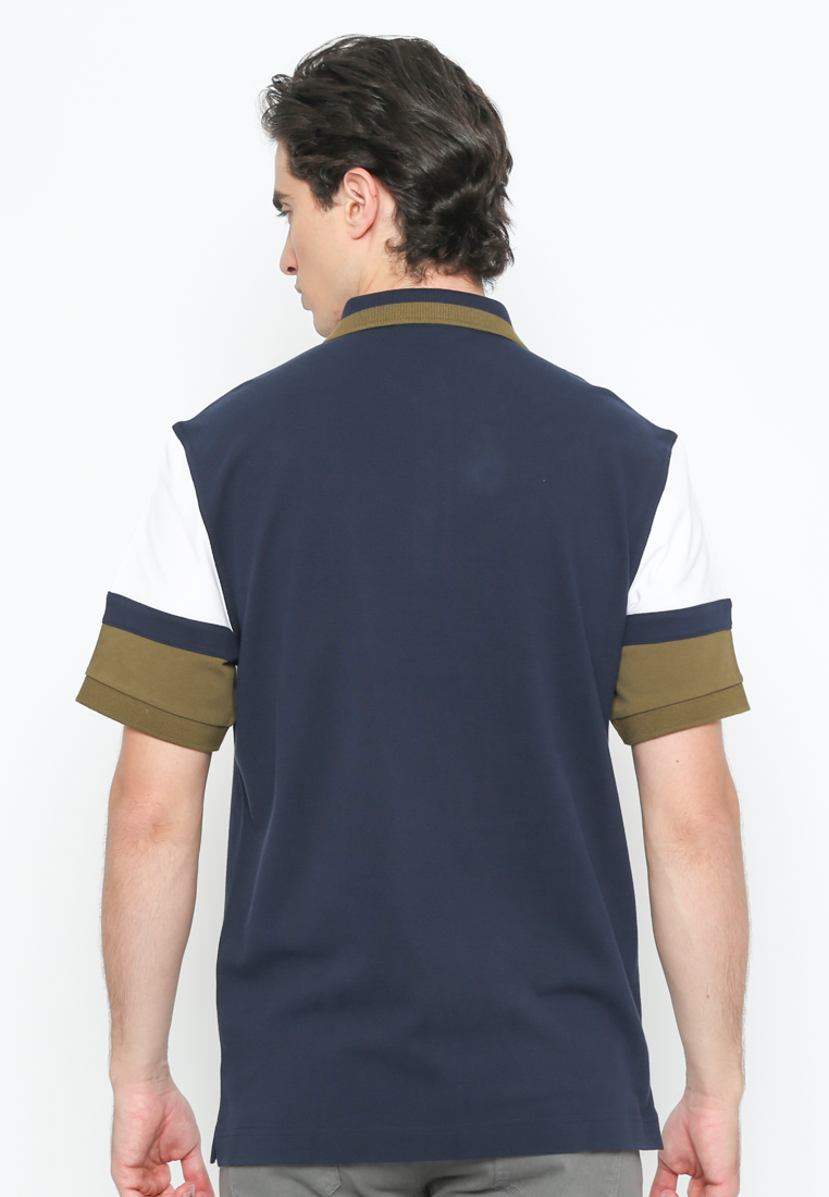 Men's Navy Short Sleeve Polo Shirt