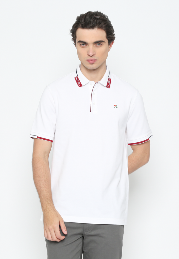 Men's White Polo Shirt