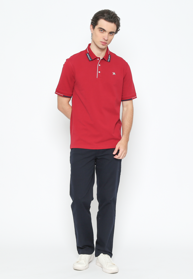 Men's Red Polo Shirt