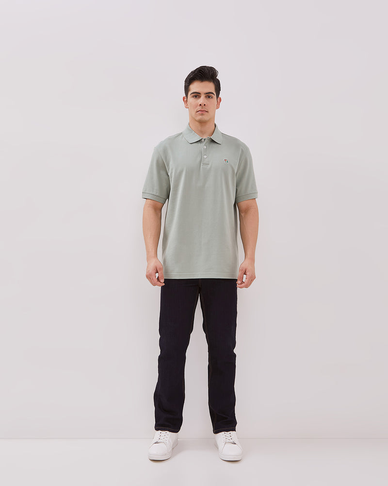 Men's Green Polo Shirt