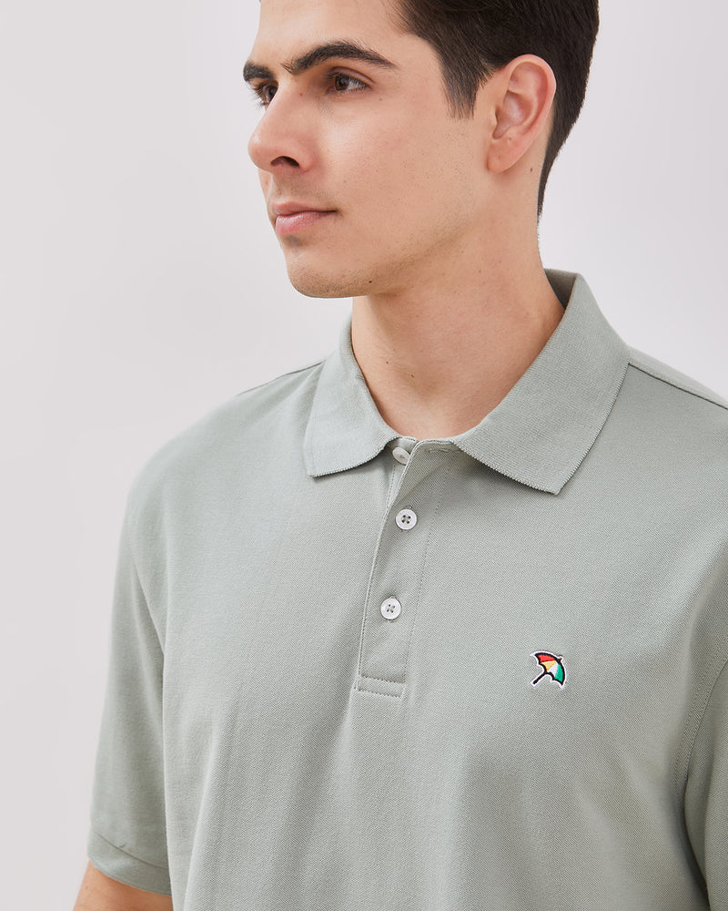 Men's Green Polo Shirt