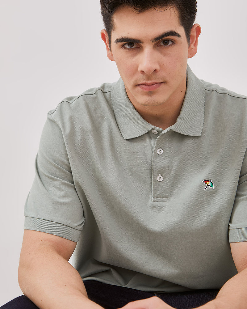 Men's Green Polo Shirt