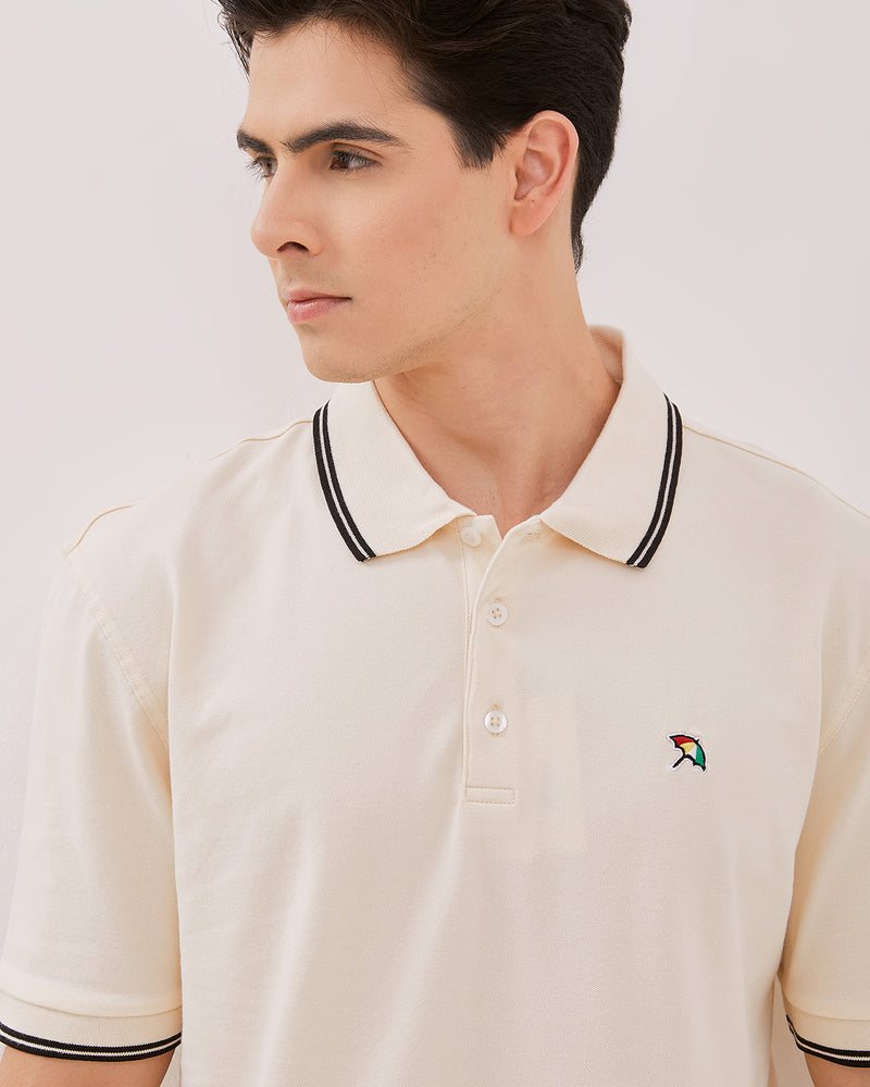 Men's White Poloshirts