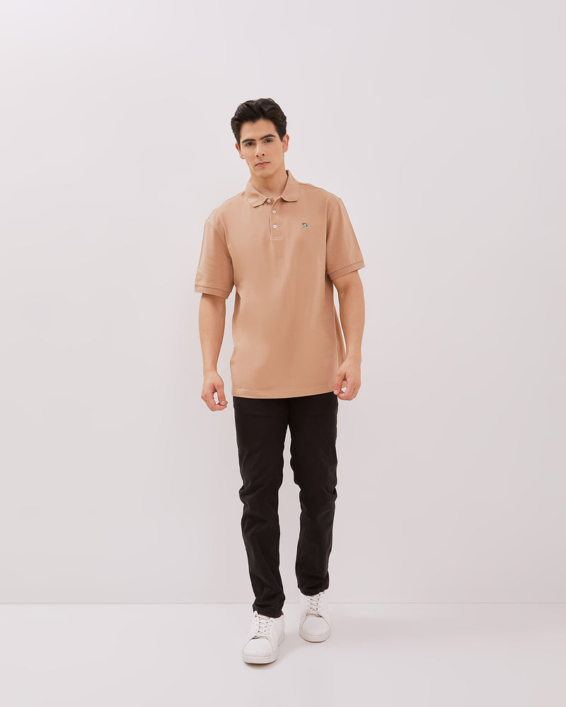 Men's Cream Poloshirts