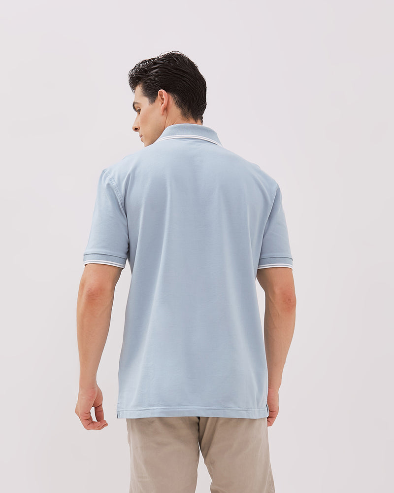 Men's Blue Poloshirt