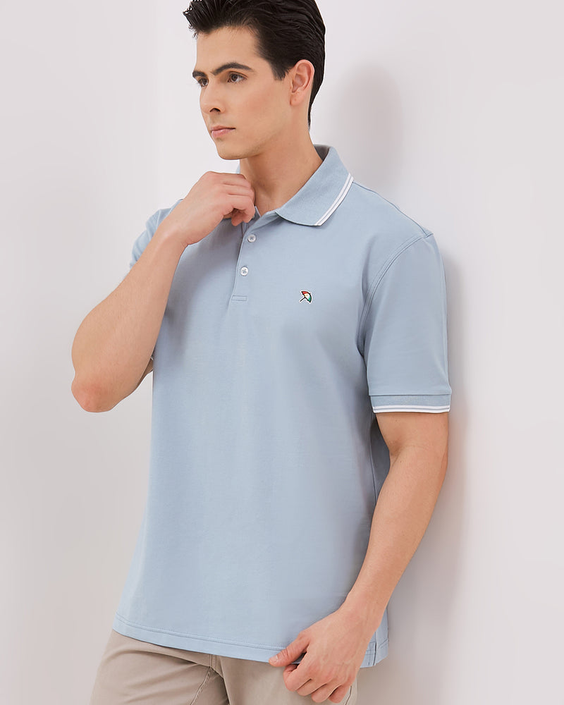 Men's Blue Poloshirt