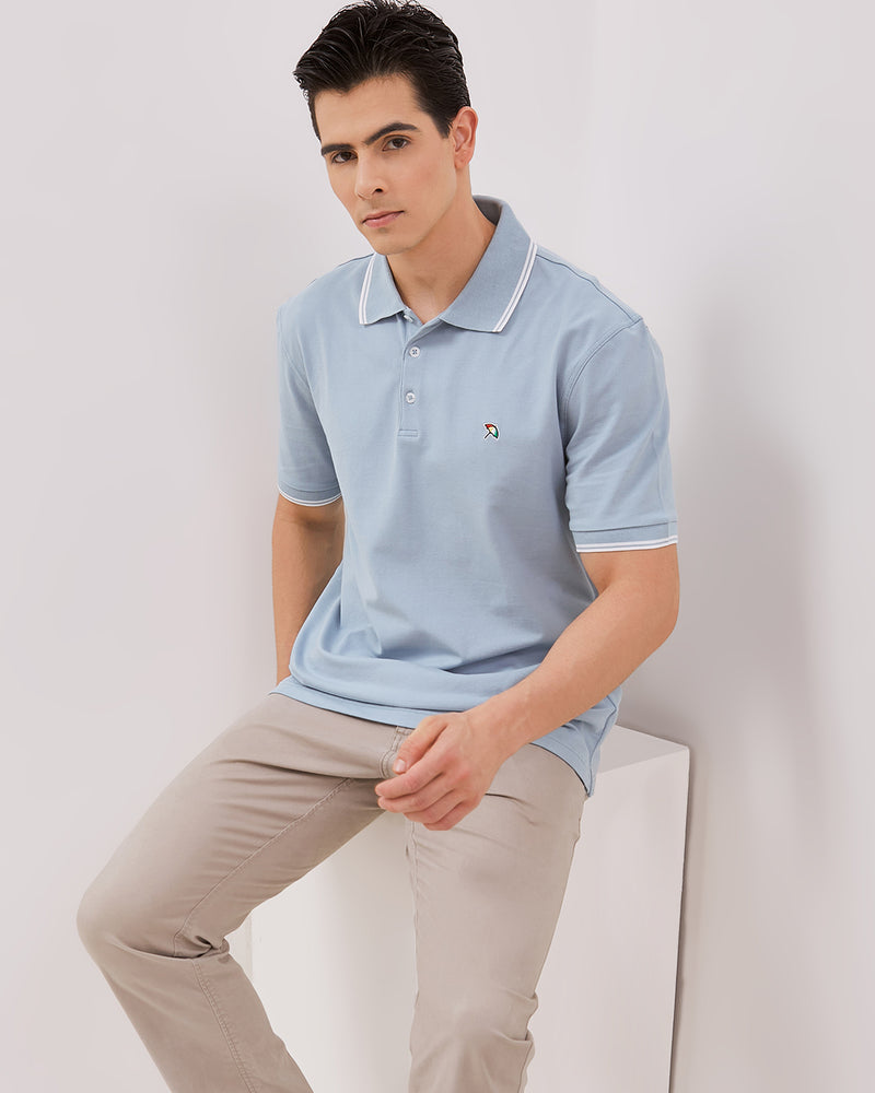 Men's Blue Poloshirt