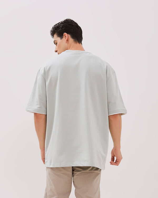 Men's Sage Green Short Sleeved T-Shirt