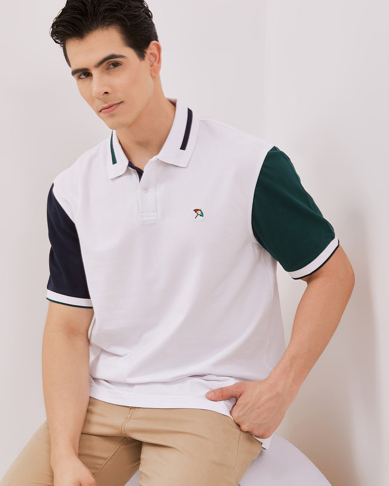 Men's White Poloshirts