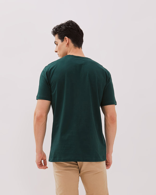 Green Men's Short Sleeve T-Shirt