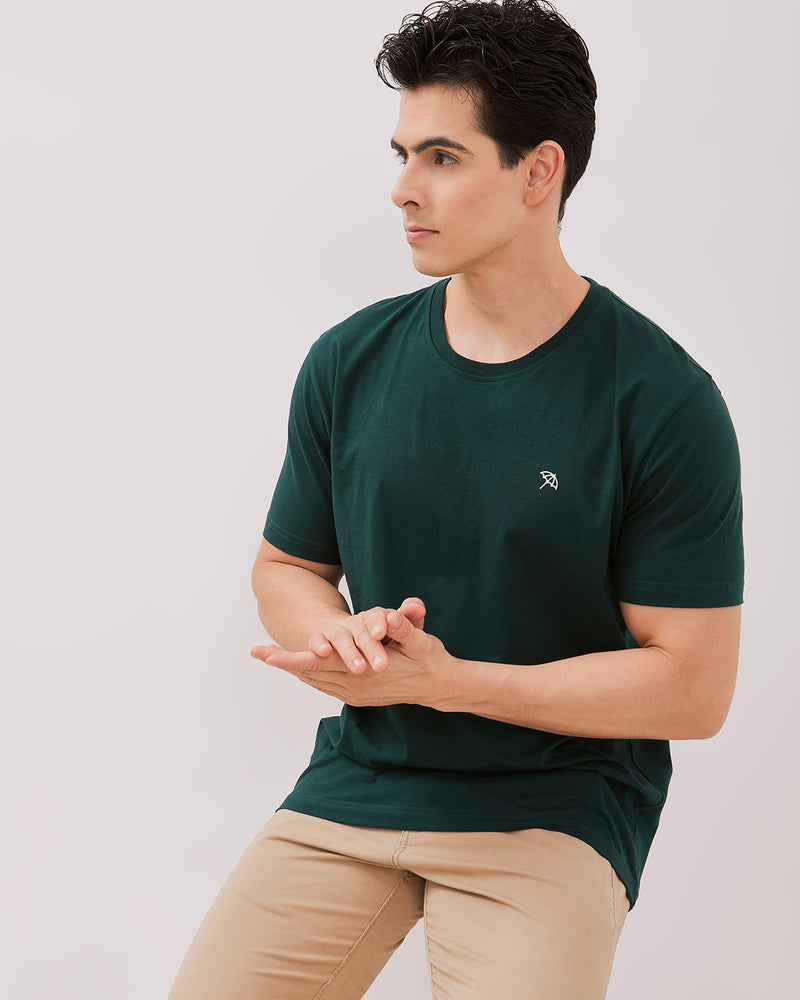 Green Men's Short Sleeve T-Shirt