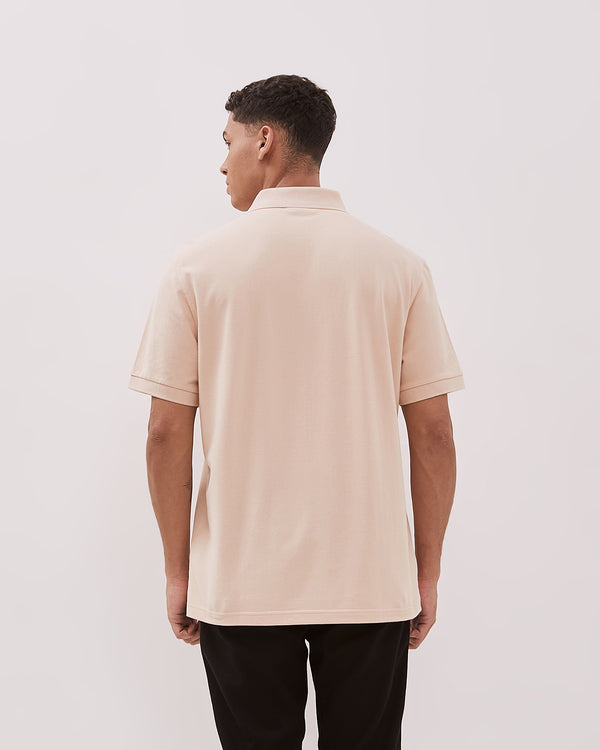 Men's Pink Polo Shirt