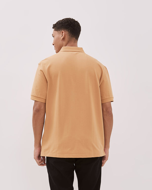 Men's Brown Polo Shirt