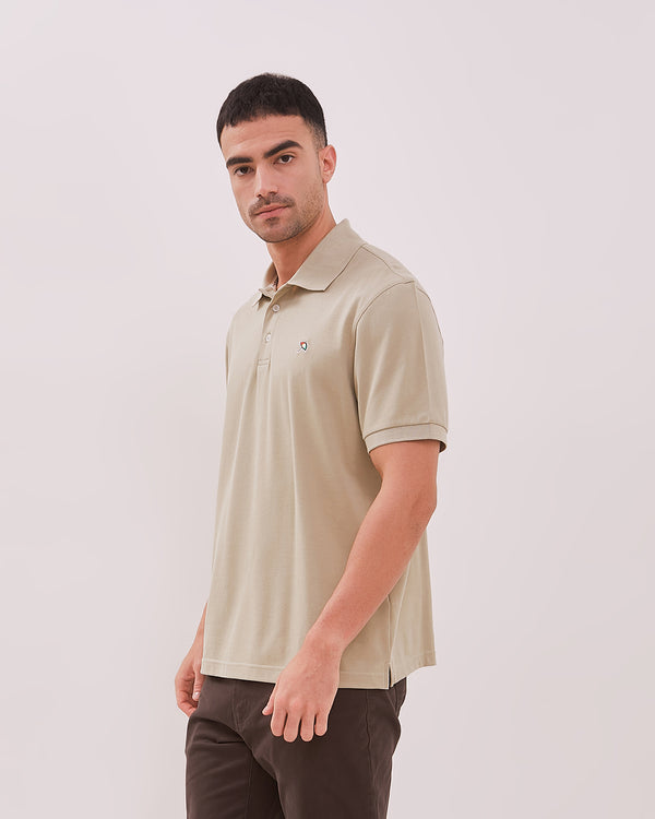 Men's Grey Poloshirt