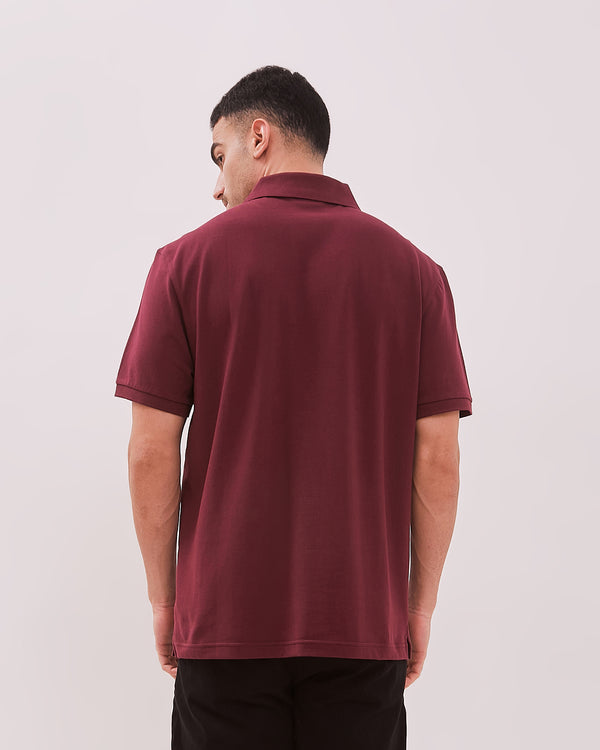Maroon Poloshirt For Men