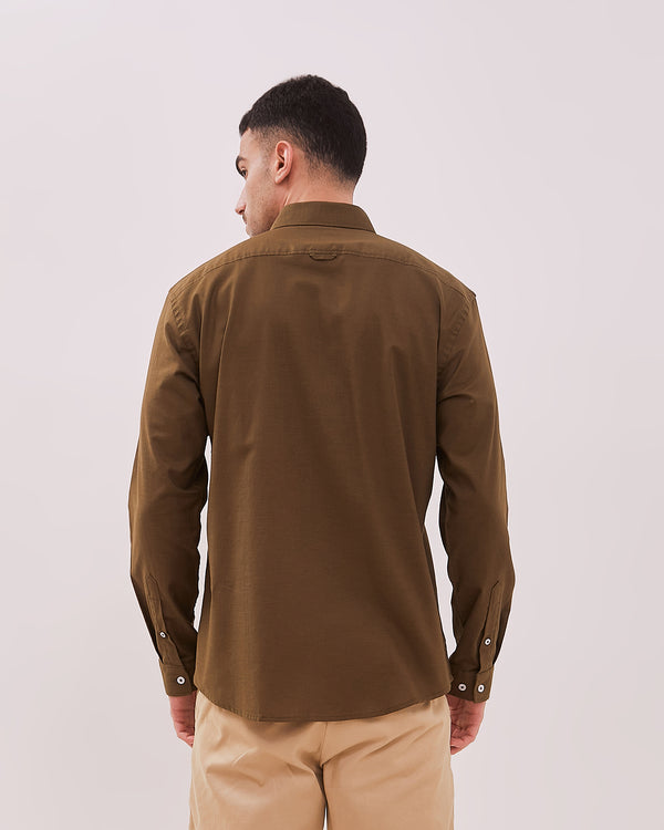 Men's Green Short Sleeve Shirt