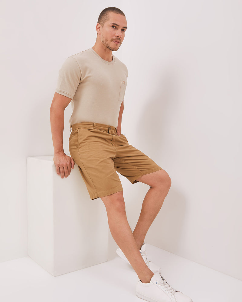 Men's Cream Shorts