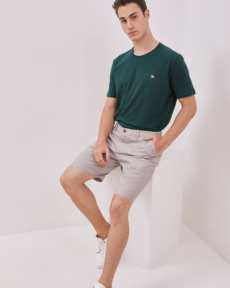 Men's Cream Bermuda Shorts