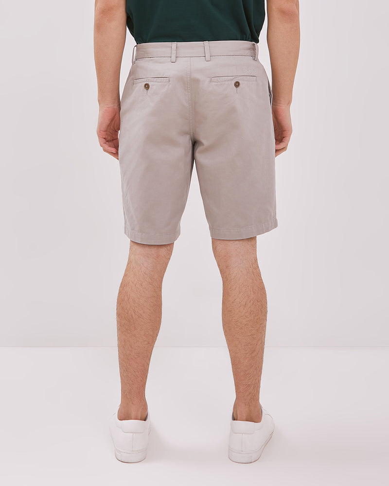 Men's Cream Bermuda Shorts