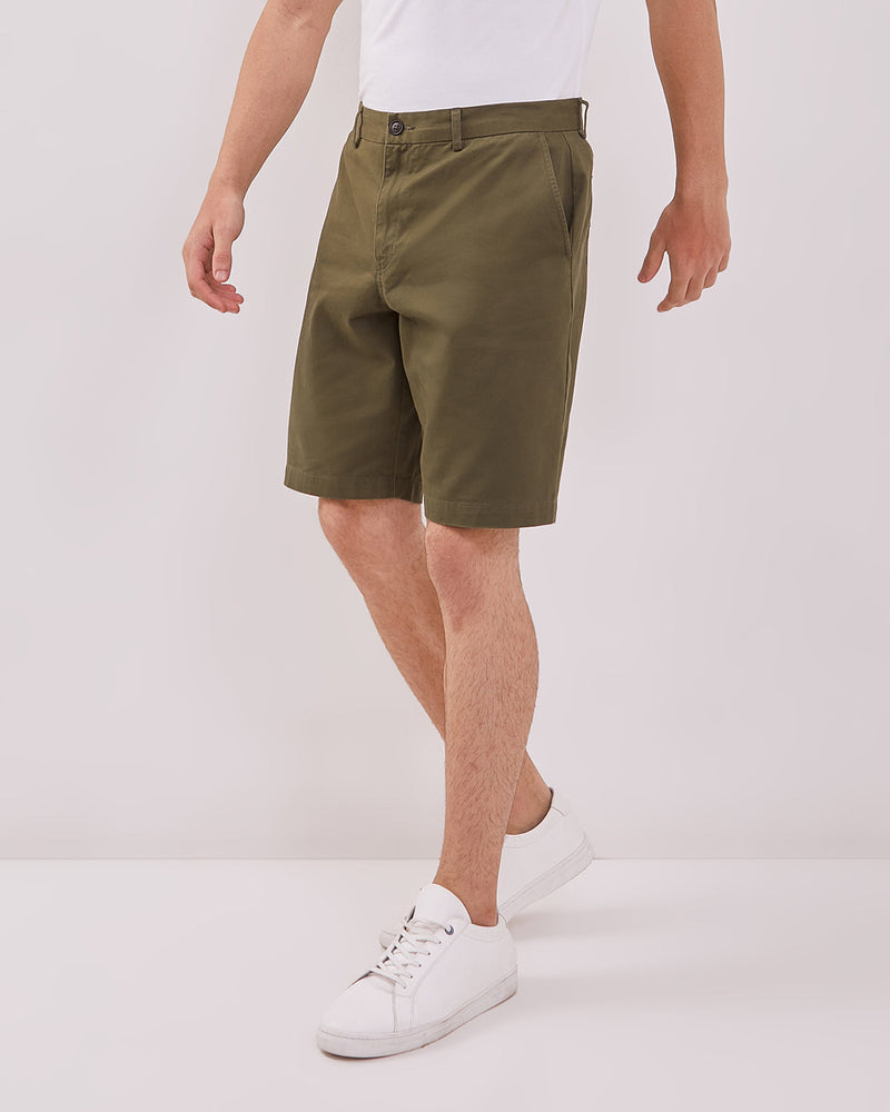 Men's Green Bermuda Shorts