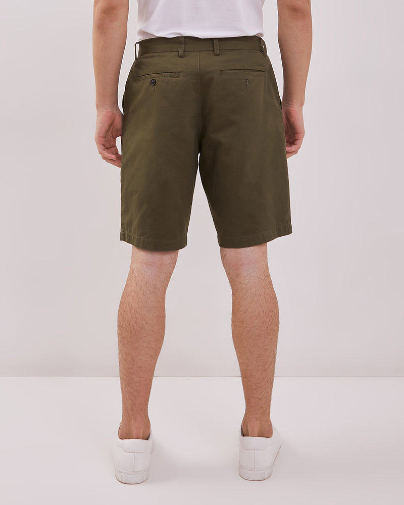Men's Green Bermuda Shorts