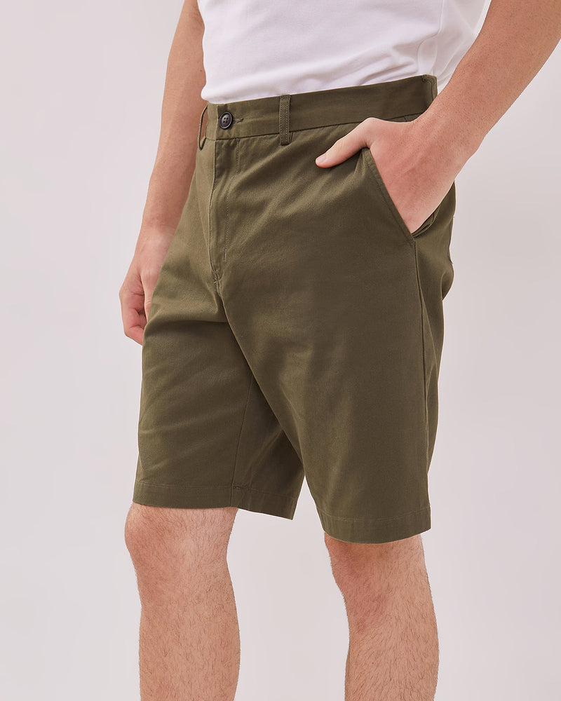 Men's Green Bermuda Shorts