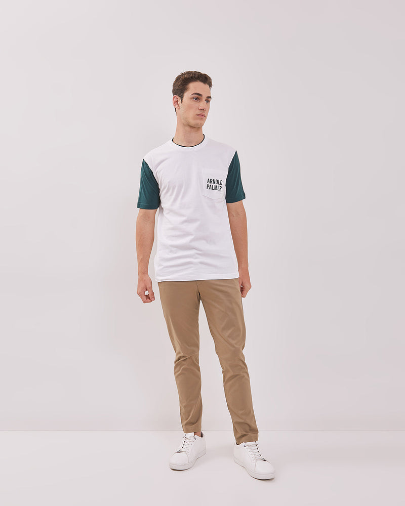 Men's White Short Sleeve T-Shirt