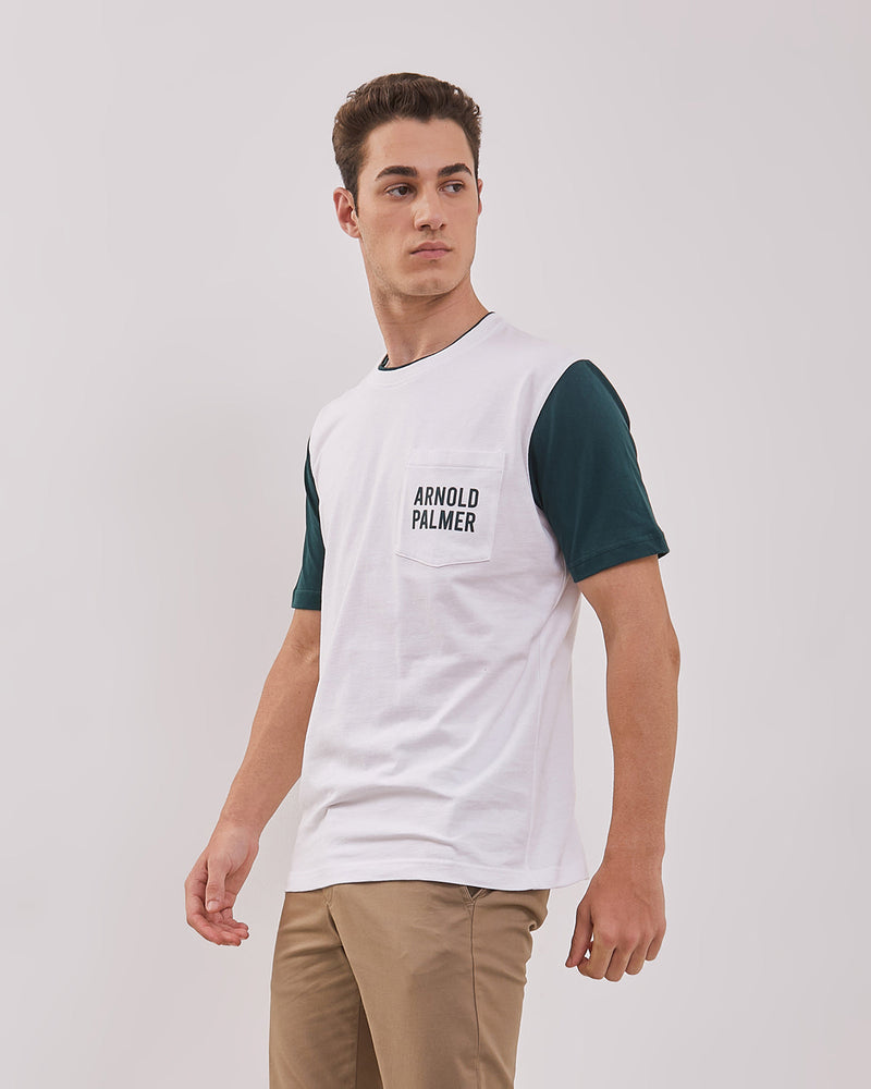 Men's White Short Sleeve T-Shirt