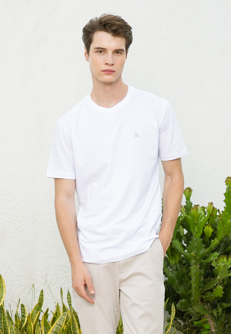 White Men's Short Sleeve T-Shirt